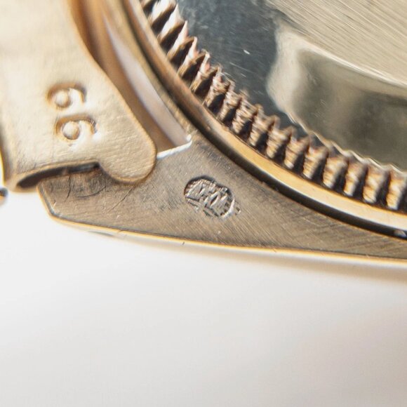 Stunning Rolex 18k Stamped Diamond Dial Watch main image 6